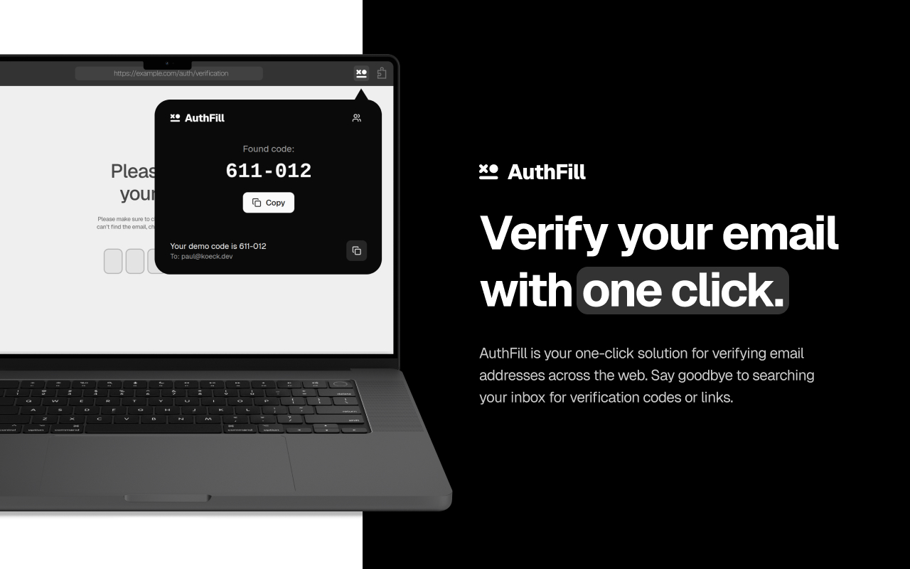 Screenshot of AuthFill